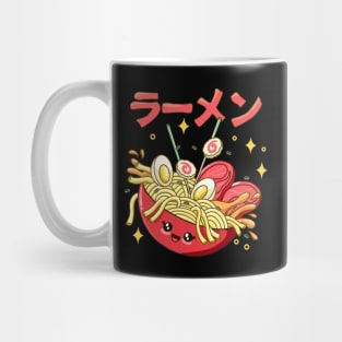 Happy Ramen Noodles Mug